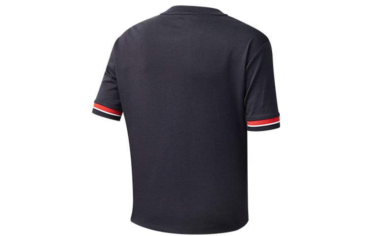 (WMNS) FILA ATHLETICS Professional Tennis Sports Short Sleeve Blue A11W023101F-NV