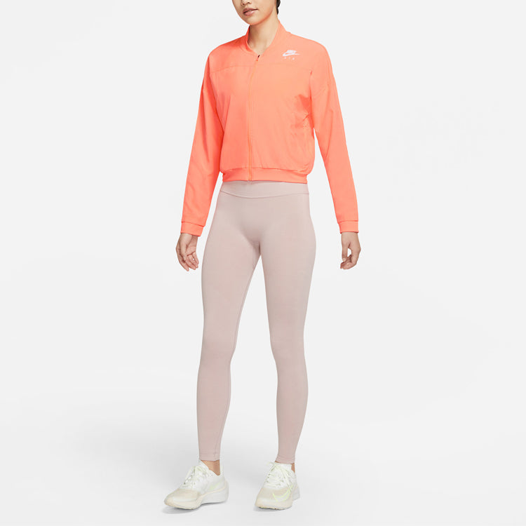 (WMNS) Nike Air Woven Quick Dry Reflective Logo Jacket 'Bright Orange' CZ9143-854