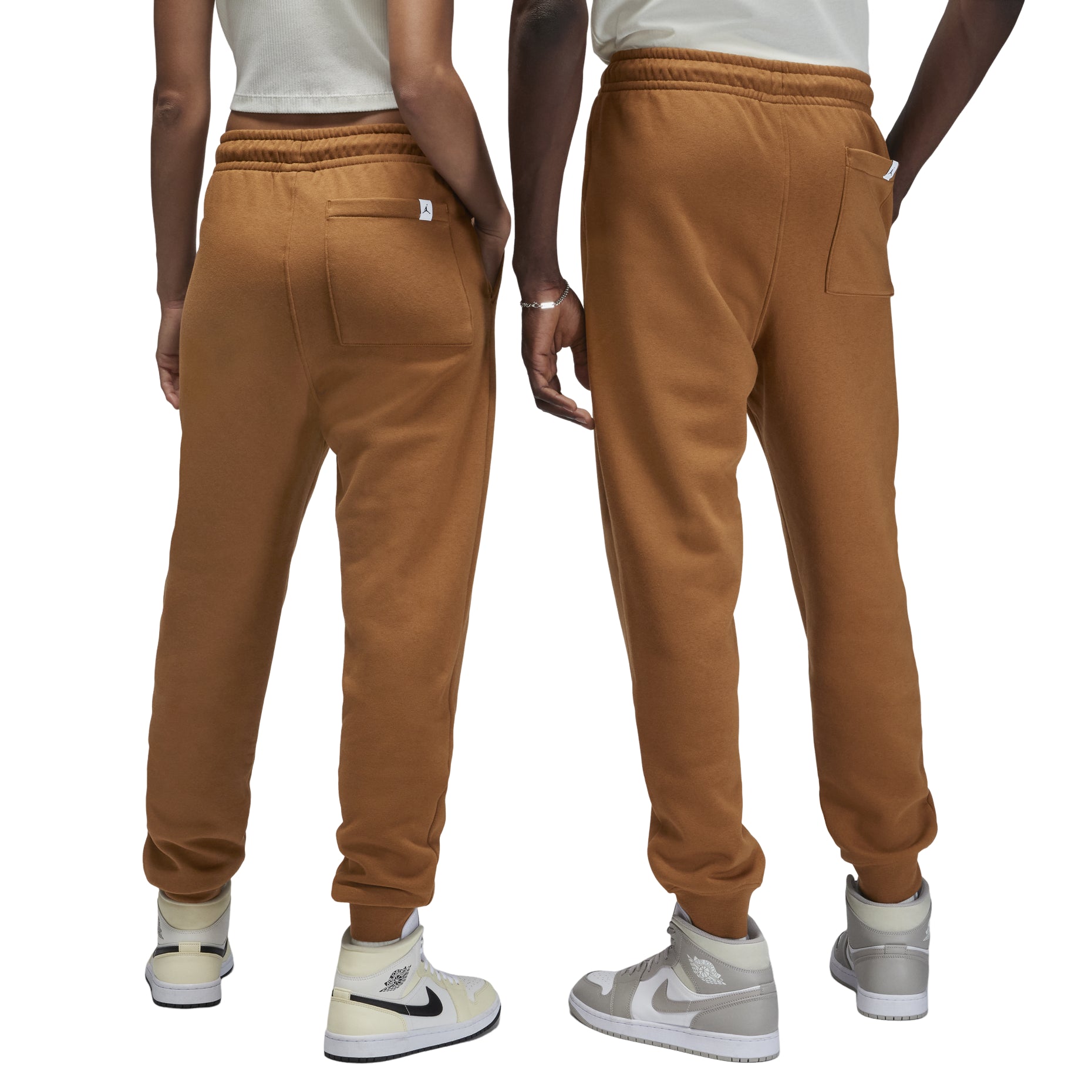 Air Jordan Essentials Holiday Fleece Sweatpants Asia Sizing 'Light British Tan' FD7468-281