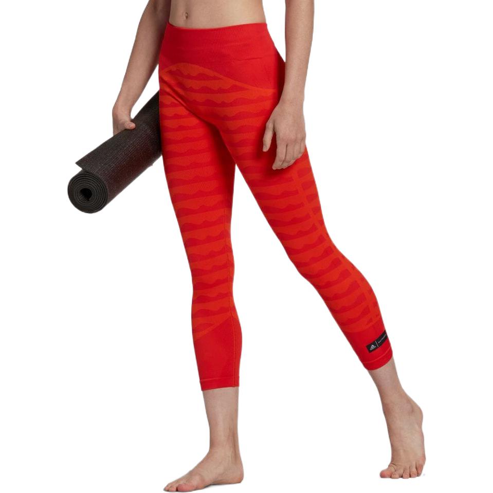 (WMNS) adidas x Marimekko AEROKNIT 7/8 Leggings Asia Sizing 'Red' HH7308