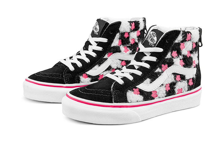 (PS) Vans SK8-Hi 'Black White Pink' VN000W9W8CE
