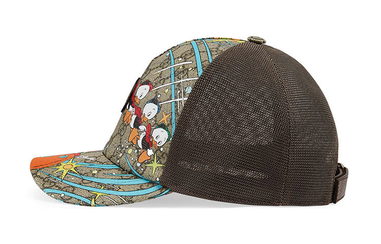 Gucci x Disney Donald Duck Baseball Hat 'Beige Brown' 648843-4HACR-8465