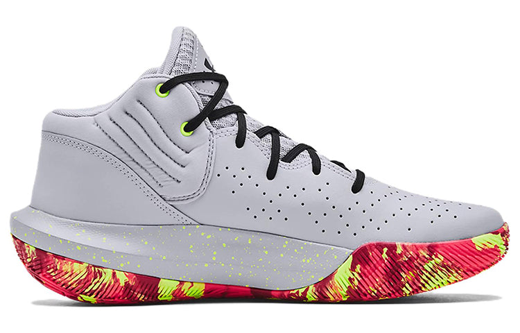 Under Armour Jet '21 'Mod Grey Quirky Lime' 3024260-106