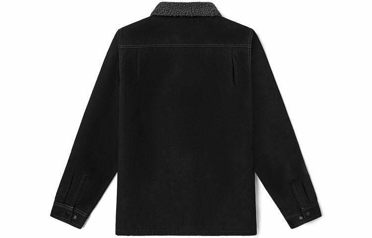Men's Vans Casual Cargo lapel Jacket Black VN0A5KLKKOU