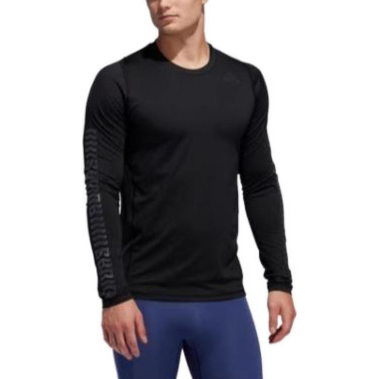 adidas Alphaskin Graphic Tshirt 'Black' FJ5148