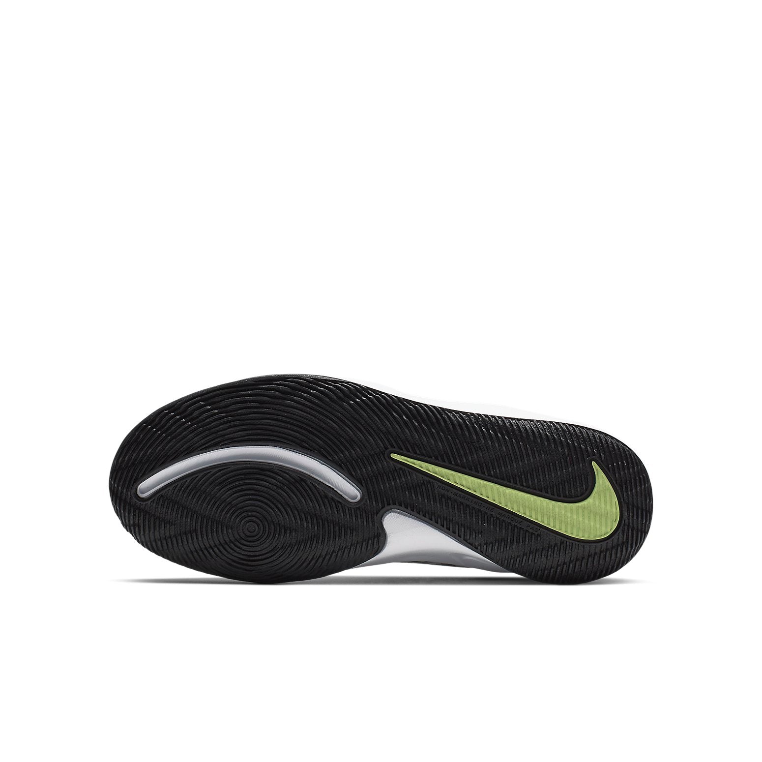 (GS) Nike Team Hustle D9 'White Black' AQ4224-100