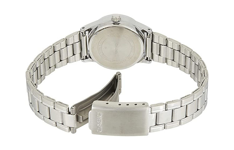 Casio Retro Analog Watch 'White Silver' LTP-V006D-7B