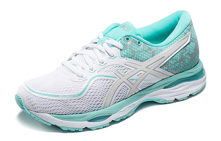 (WMNS) ASICS Gel-Cumulus 19 'White Blue' T8A6N-0193