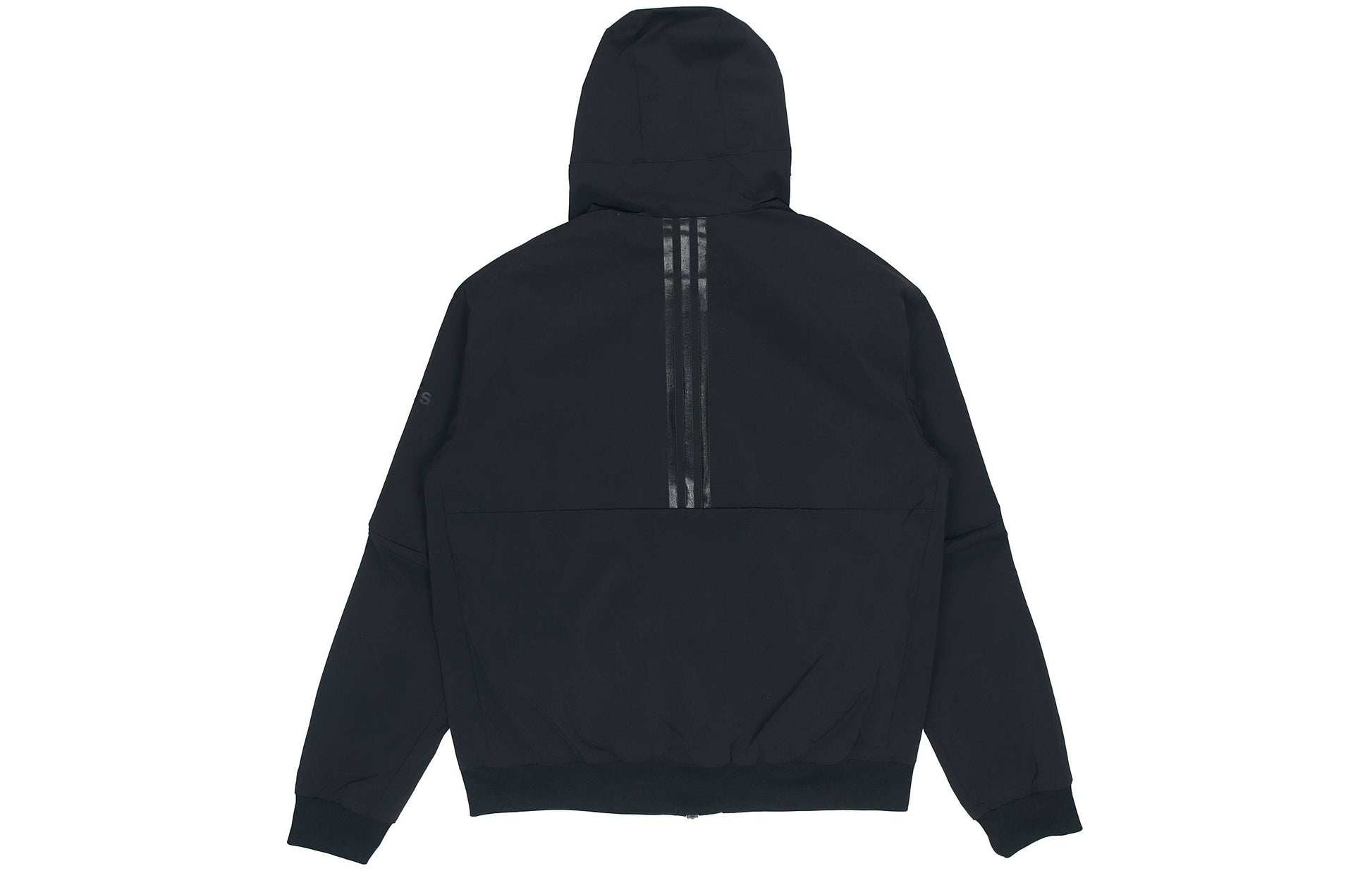 adidas Series Pattern Zipper Hooded Jacket Black GG0767