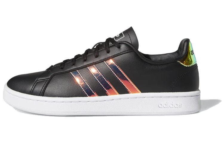 (WMNS) adidas neo Grand Court 'Black Dash Green' FW0137