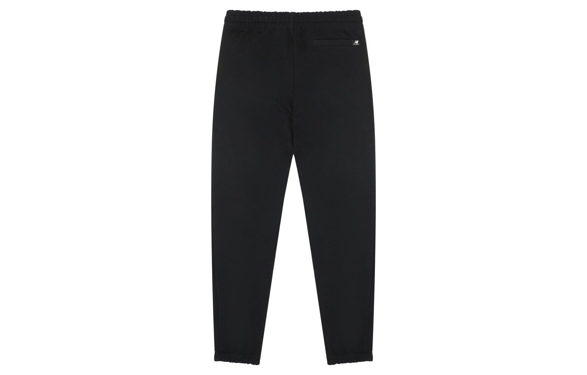 New Balance Essentials Stacked Logo Sweatpants Asia Sizing 'Black White' AMP31539-BK