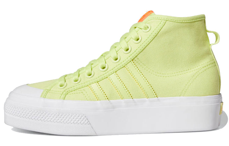 (WMNS) adidas Nizza Platform Mid 'Yellow' FY7580