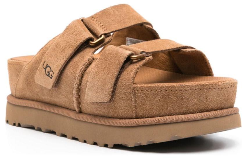 (WMNS) UGG Goldenstar Hi Slide 'Chestnut' 1155458-CHE