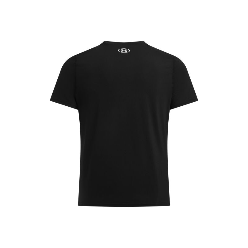Under Armour HeatGear Fitted T-Shirt 'Black White' 6000939-001