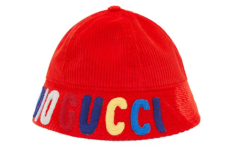 (PS) Gucci Ribbed Velvet Hat With Radio 'Red' 631457-4HM55-6500