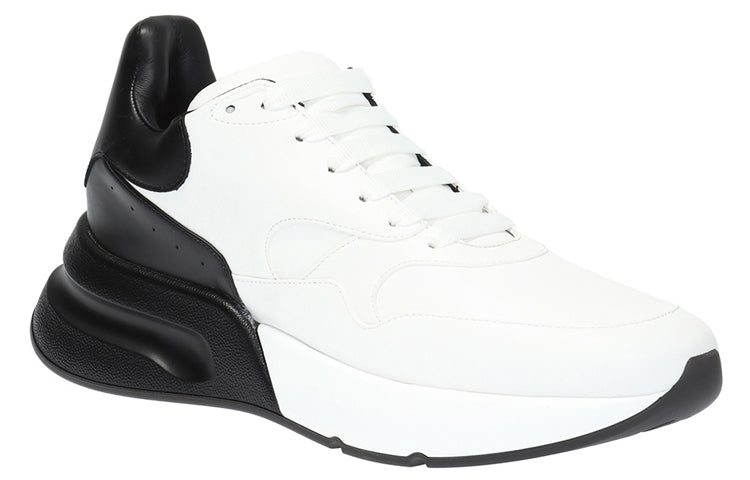 Alexander McQueen Runner Sneaker 'White Black' 553683WHRU39034