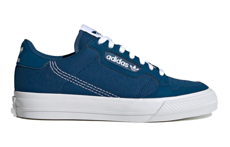 (GS) adidas Continental Vulc J 'Blue' EG0511