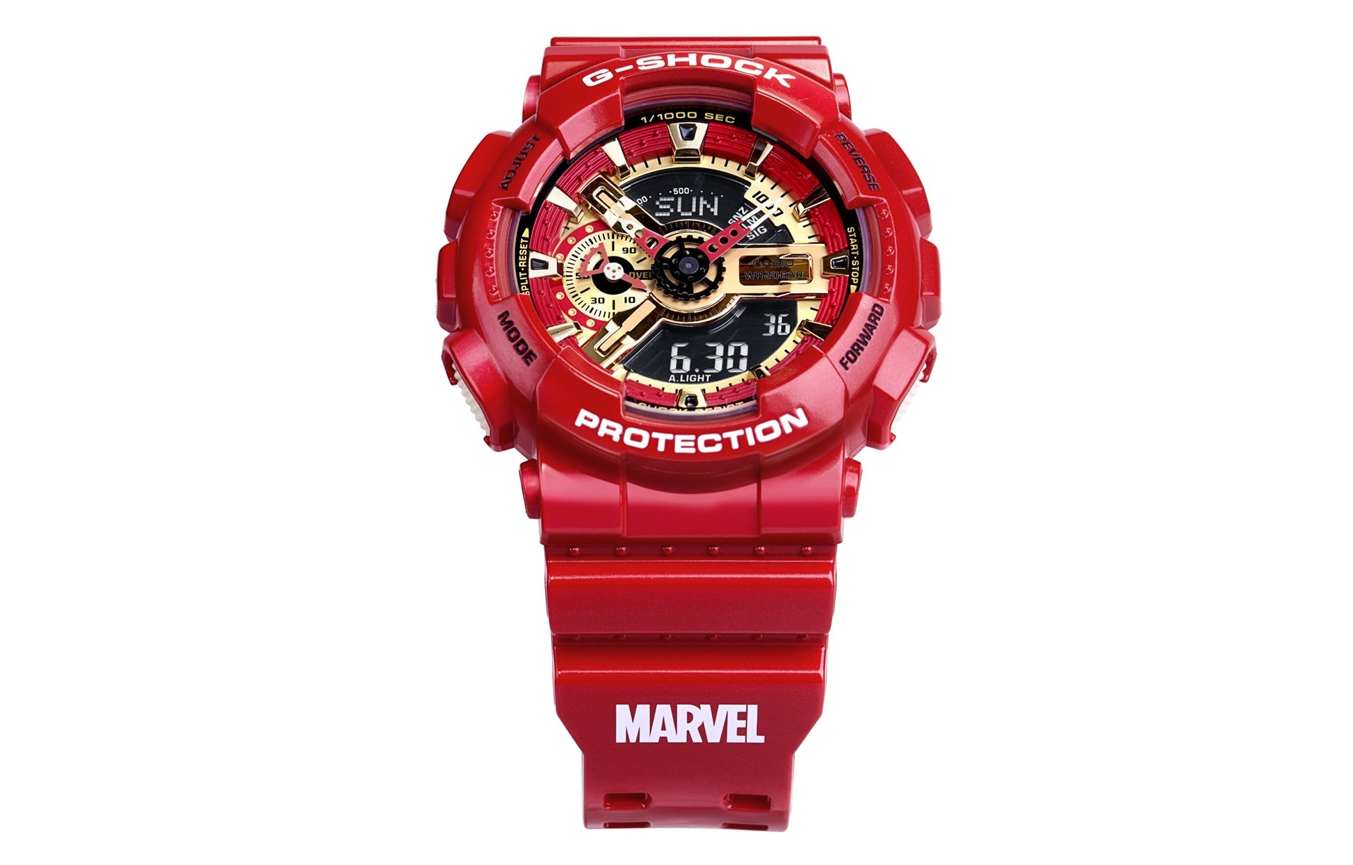 CASIO G-Shock Analog-Digital 'Red' GA-110IRONMAN-4PR