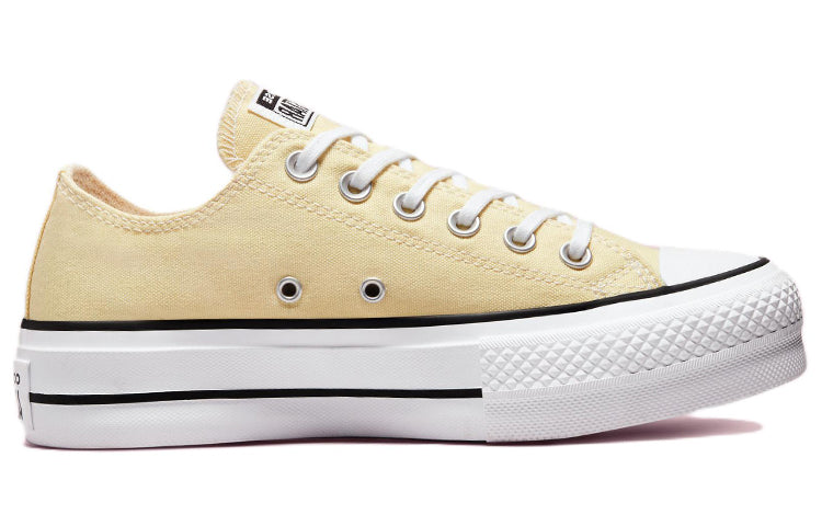 (WMNS) Converse Chuck Taylor All Star Lift Platform Low 'Seasonal Color - Lemon Drop' A00560F