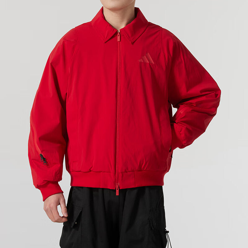 adidas CNY Woven Jacket Asia Sizing 'Red' JZ4193