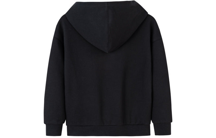 (GS) Converse Cartoon Letter Printed Hoodie Asia Sizing 'Black White Red' CV2312125GS-002