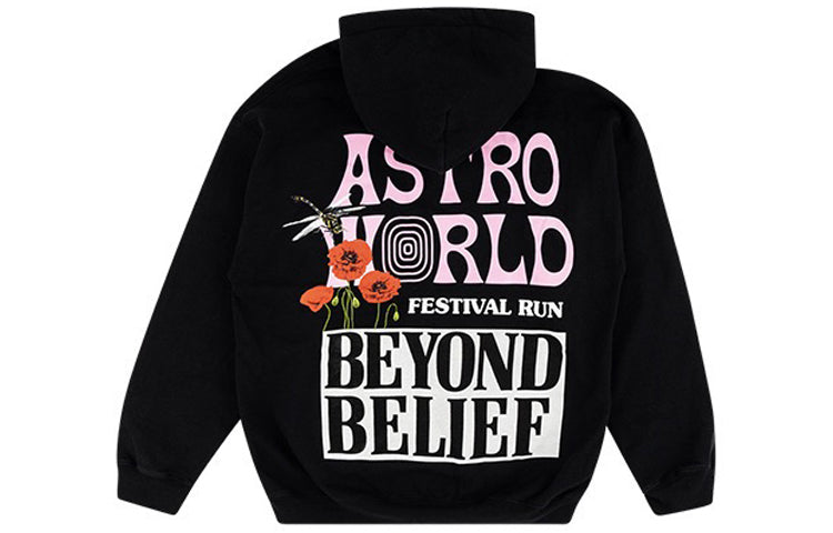 Travis Scott Cactus Jack Astro World Series Printing Unisex Black TC-83
