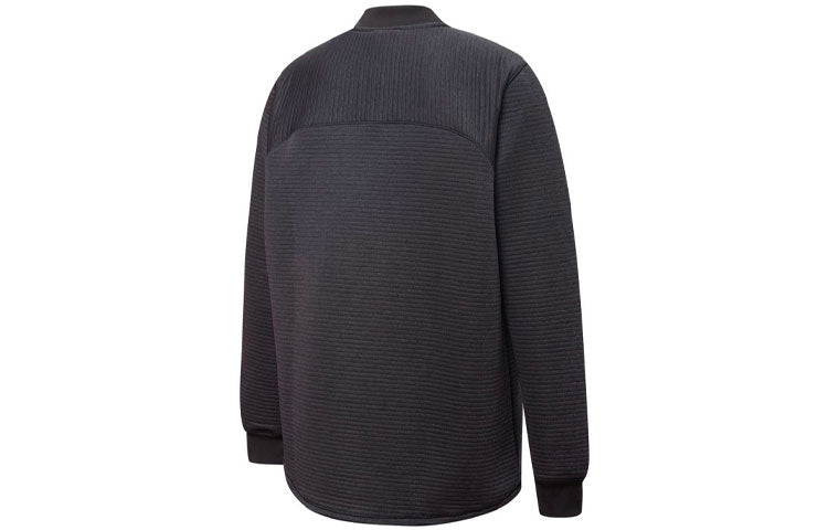 (WMNS) PUMA Studio Textured Knitting Jacket Black 520994-01