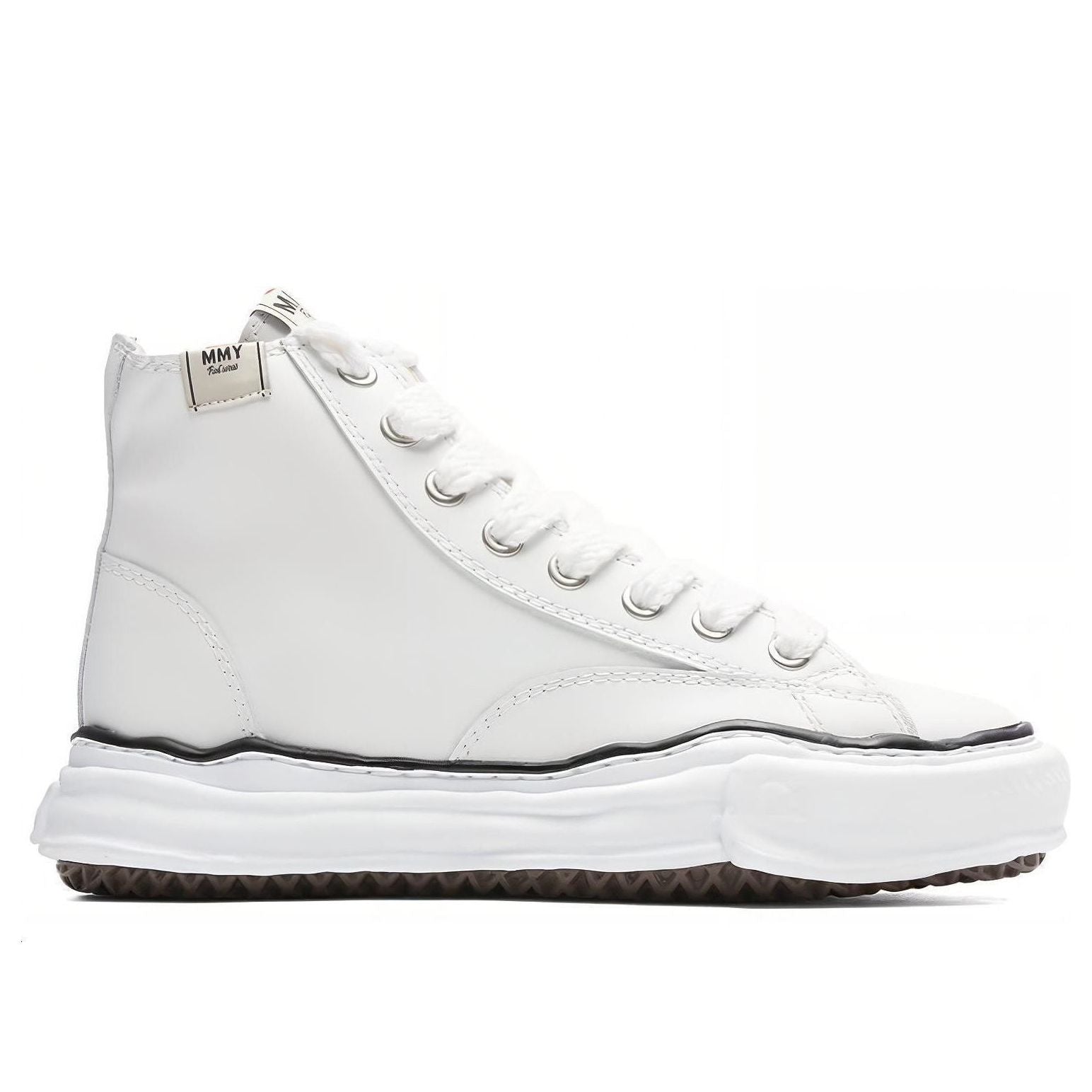 Maison MIHARA YASUHIRO Original Sole Leather Hi 'White' A06FW735-WHITE