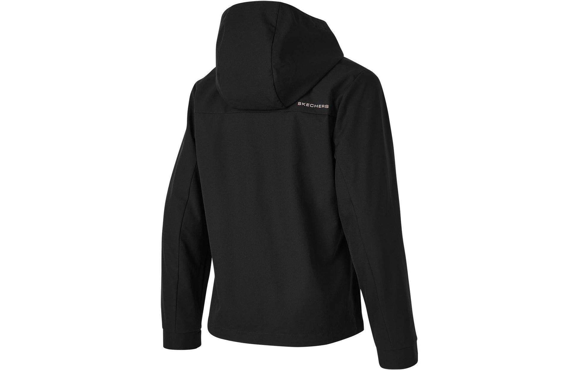 (WMNS) Skechers Solid Color Zipper 3-In-1 Jacket 'Black' P423W186-0018