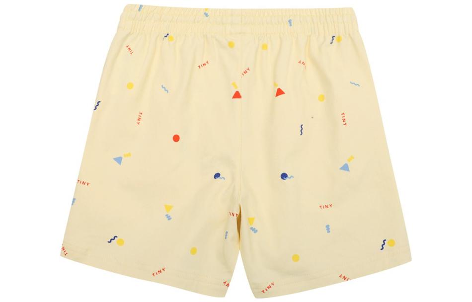(GS) PUMA X Tiny Aop Woven Shorts 'Yellow' 533417-41