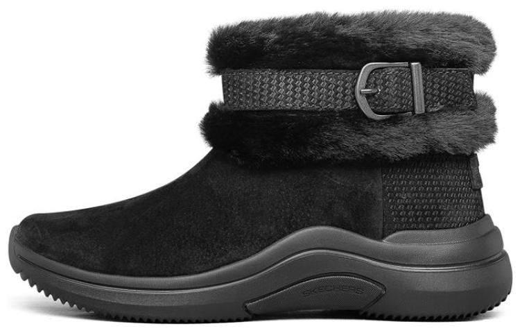 (WMNS) Skechers On The Go Midtown Shoes 'Black' 144255-BBK