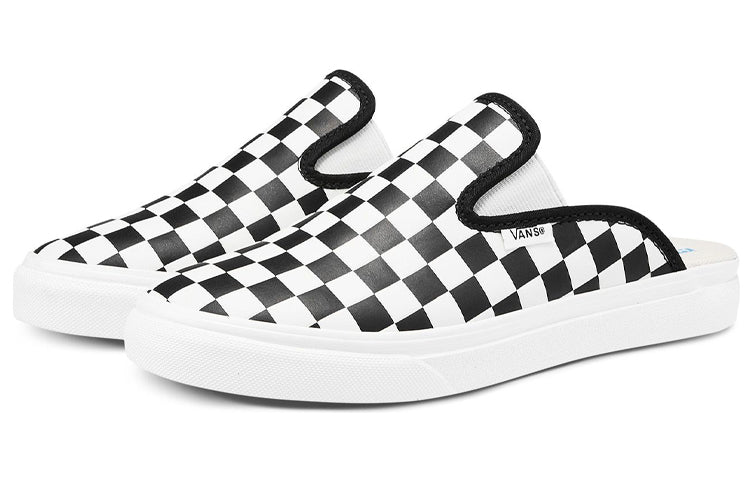 Vans Mule Sf Slide Checkboard Black And White VN0A4U11XBU