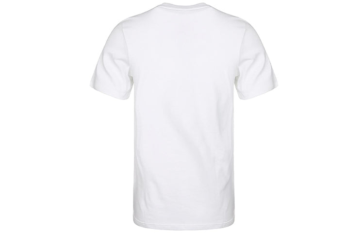 adidas originals Chest Logo Sports Short Sleeve White Flash Red FK1353