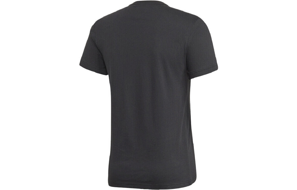 adidas Bj Scrawl Tee Casual Sports Round Neck Training Short Sleeve Couple Style Black GK4658