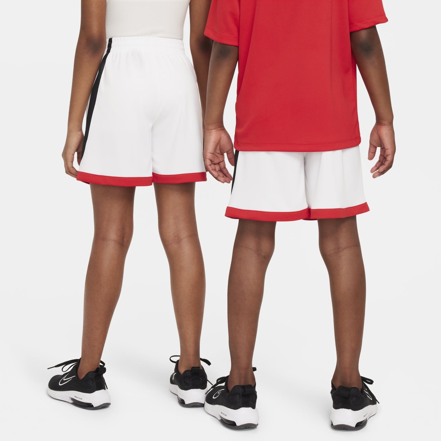 (GS) Nike Multi+ Dri-FIT Training Shorts 'White Black Red' FV0269-100