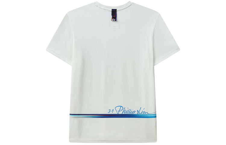 FILA x 3.1 phillip lim Crossover Outdoor Casual Sports Short Sleeve White F11M126101F-IV