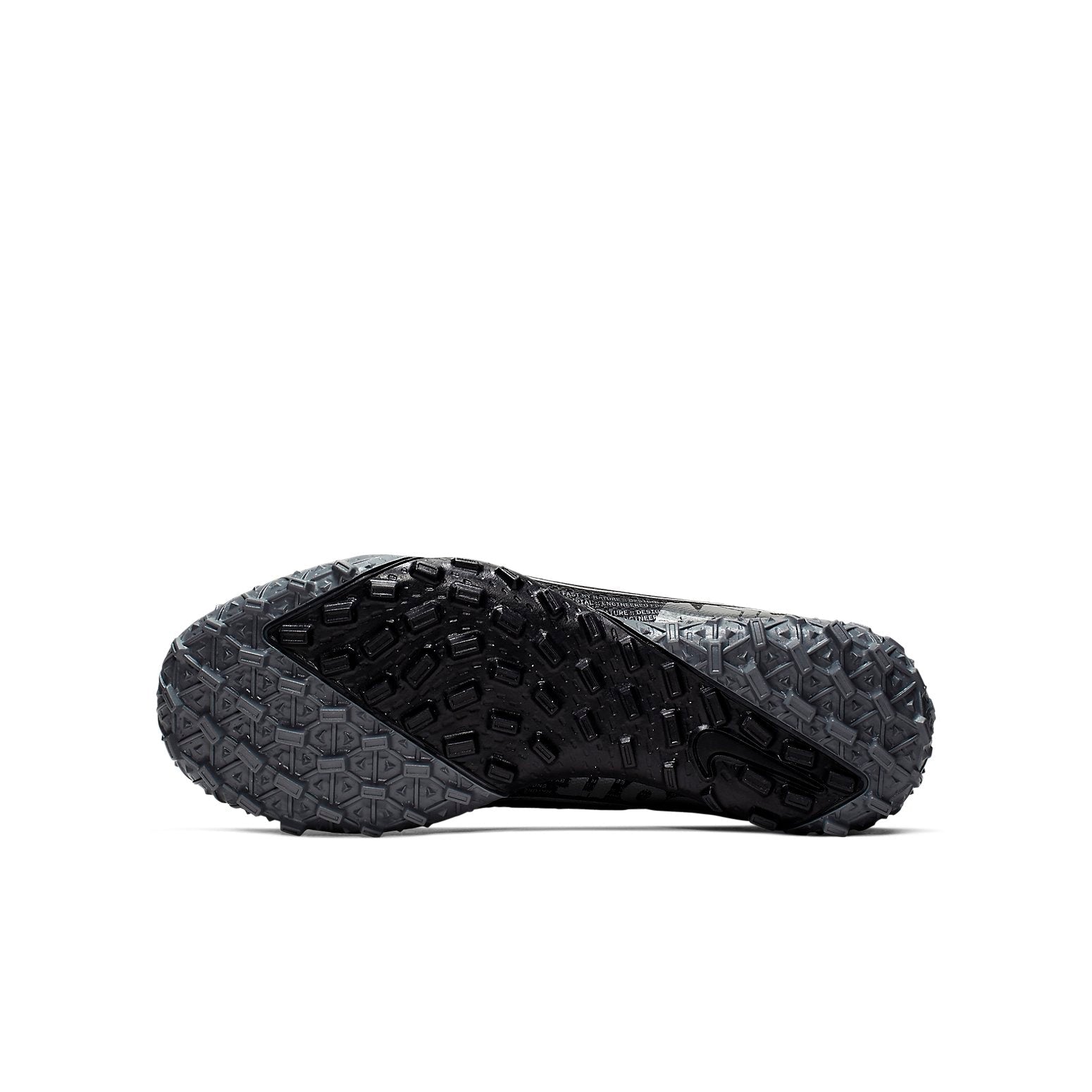 (GS) Nike JR Mercurial Vapor 13 Academy TF 'Black Silver' AT8145-001