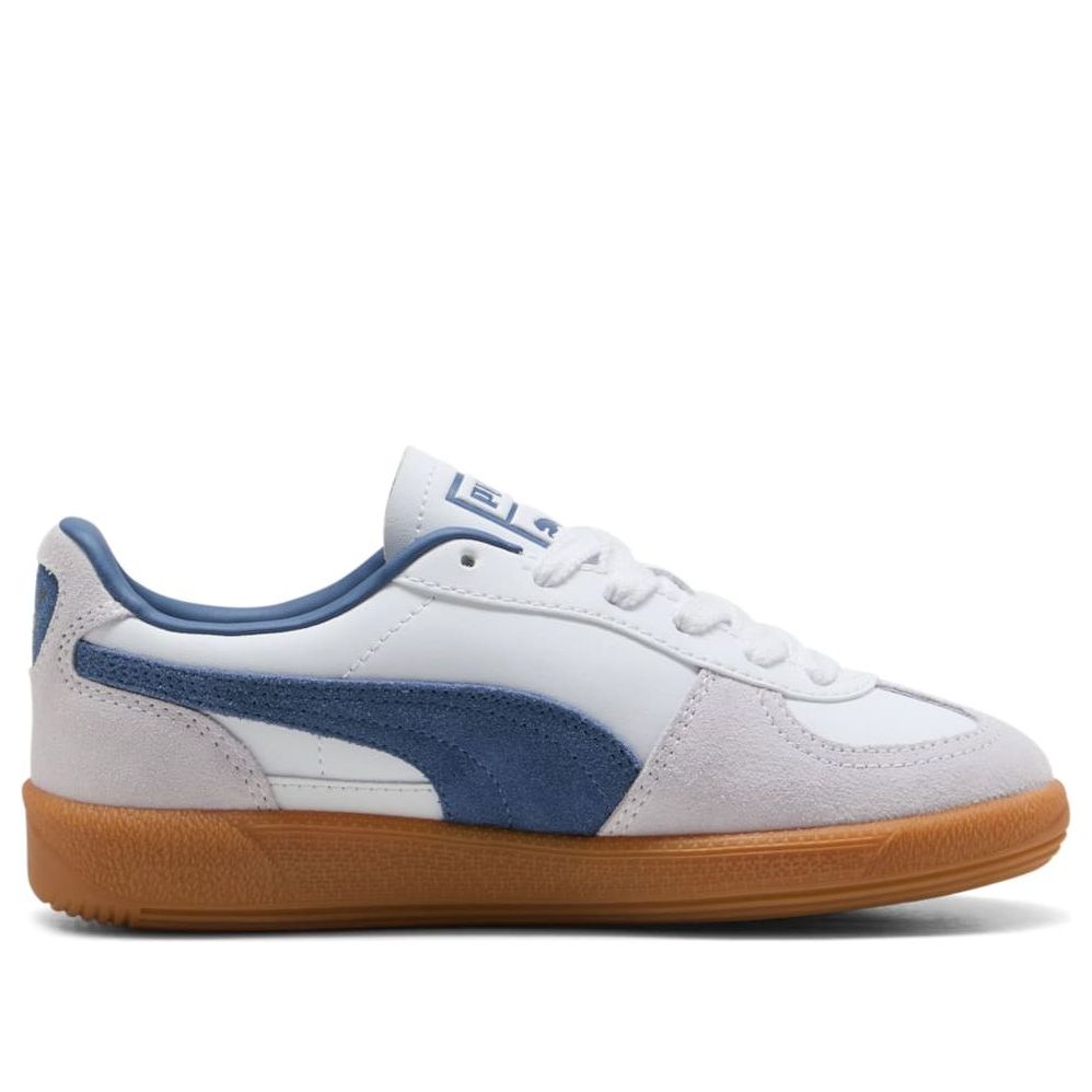 (GS) PUMA Palermo Leather 'White Dark Indigo' 397275-11