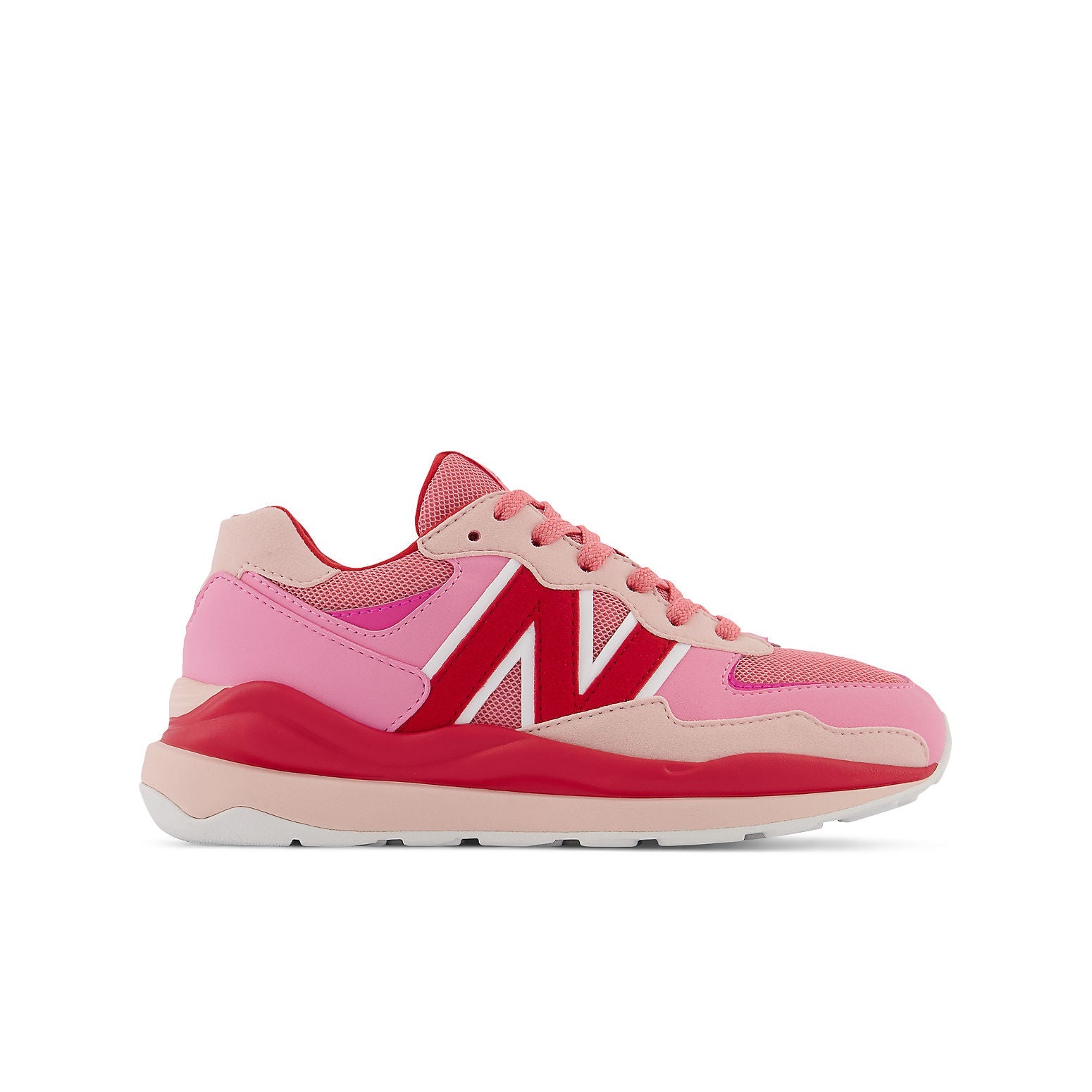 (GS) New Balance 57/40 'Vibrant Pink Team Red' GC5740SK
