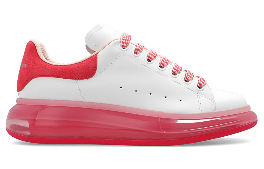 (WMNS) Alexander McQueen Oversized Sneaker 'Ivory Red' 666893WHXMA9942