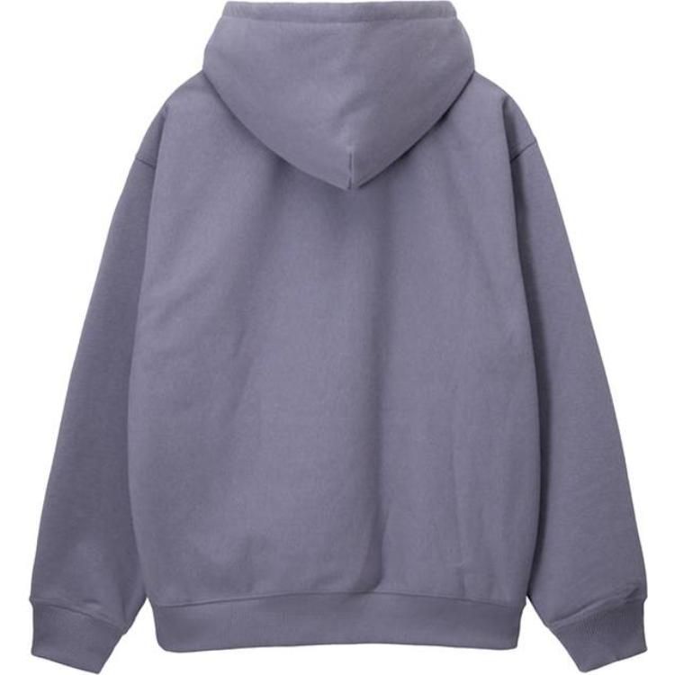 Stussy Stock Logo Applique Hoodie 'Mauve' 118475-MAUV
