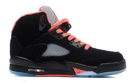 (GS) Air Jordan 5 Retro 'Black Alarming' 440892-001