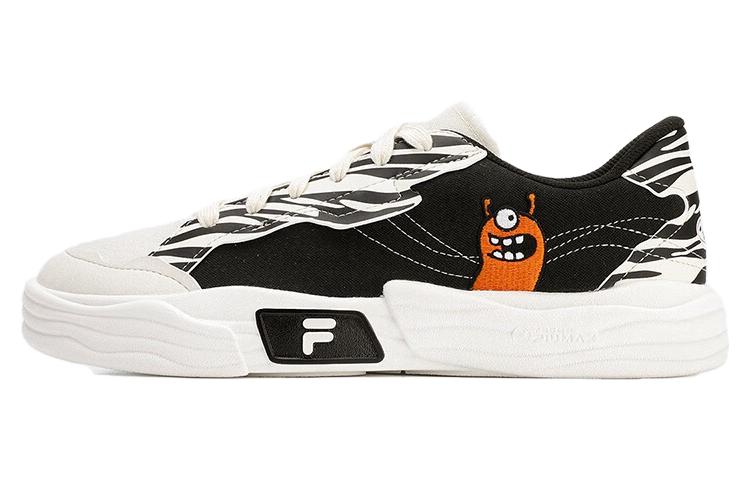 (WMNS) FILA FUSION Conch Skate Shoes 'White Black' T12W322111FBS