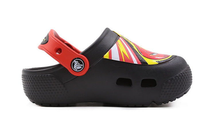 (PS) Crocs Funny Casual Sandals Black Red 205497-001