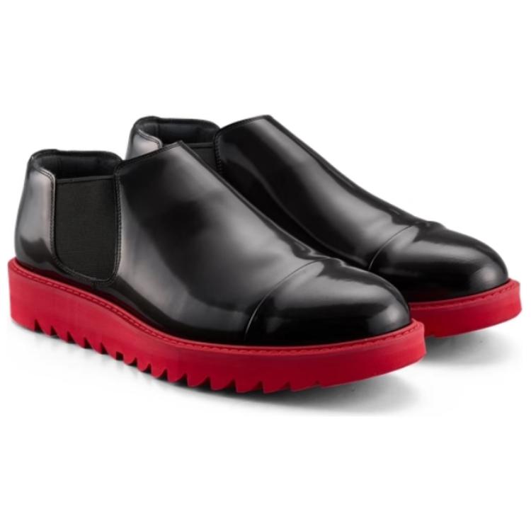 Onitsuka Tiger Side Gore Boot Low 'Black Classic Red' 1181A594-001