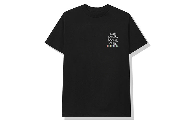 ANTI SOCIAL SOCIAL CLUB Dragon logo Short Sleeve Unisex Black ASSC-523