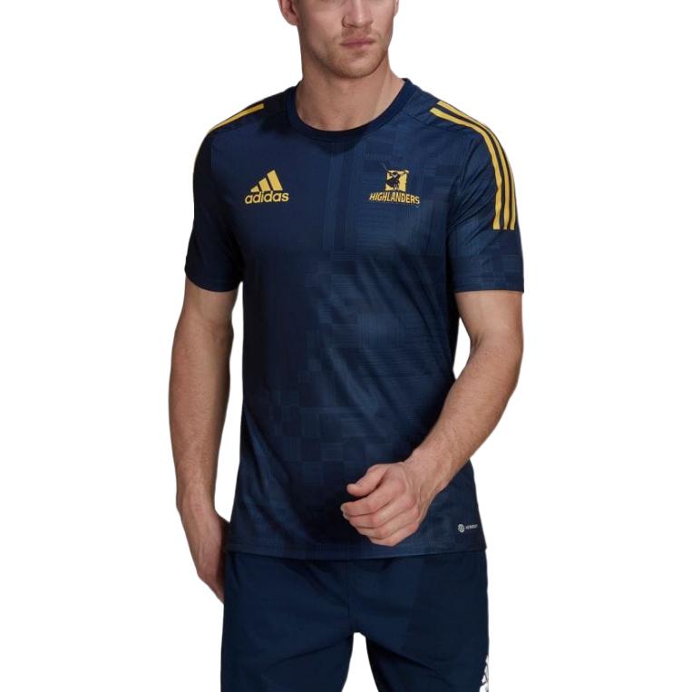 Men's adidas Rugby Short Sleeve Blue T-Shirt H58512