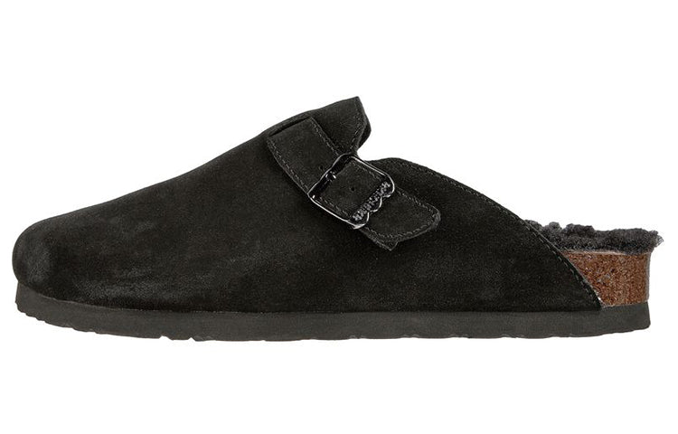 (WMNS) Skechers Relaxed Fit: Granola-Cozzyy 'Black' 163235-BLK