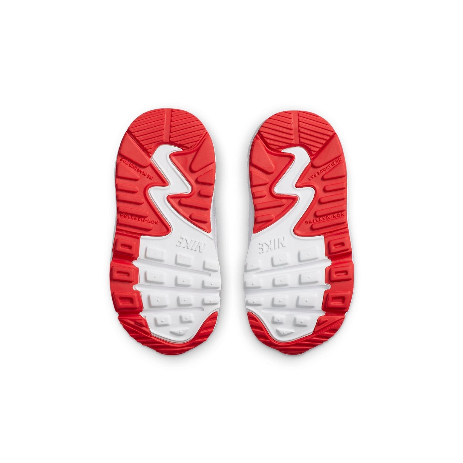 (TD) Nike Air Max 90 'White Hyper Red' CD6868-106