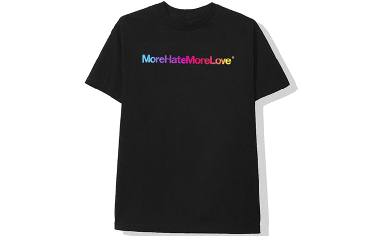 ANTI SOCIAL SOCIAL CLUB Gradient Alphabet Short Sleeve Unisex Black ASST367